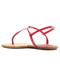 Schutz Women's Elsha Round Toe Flat Sandals