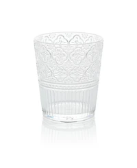 Certified International Victoria Acrylic Double Old Fashioned Glasses