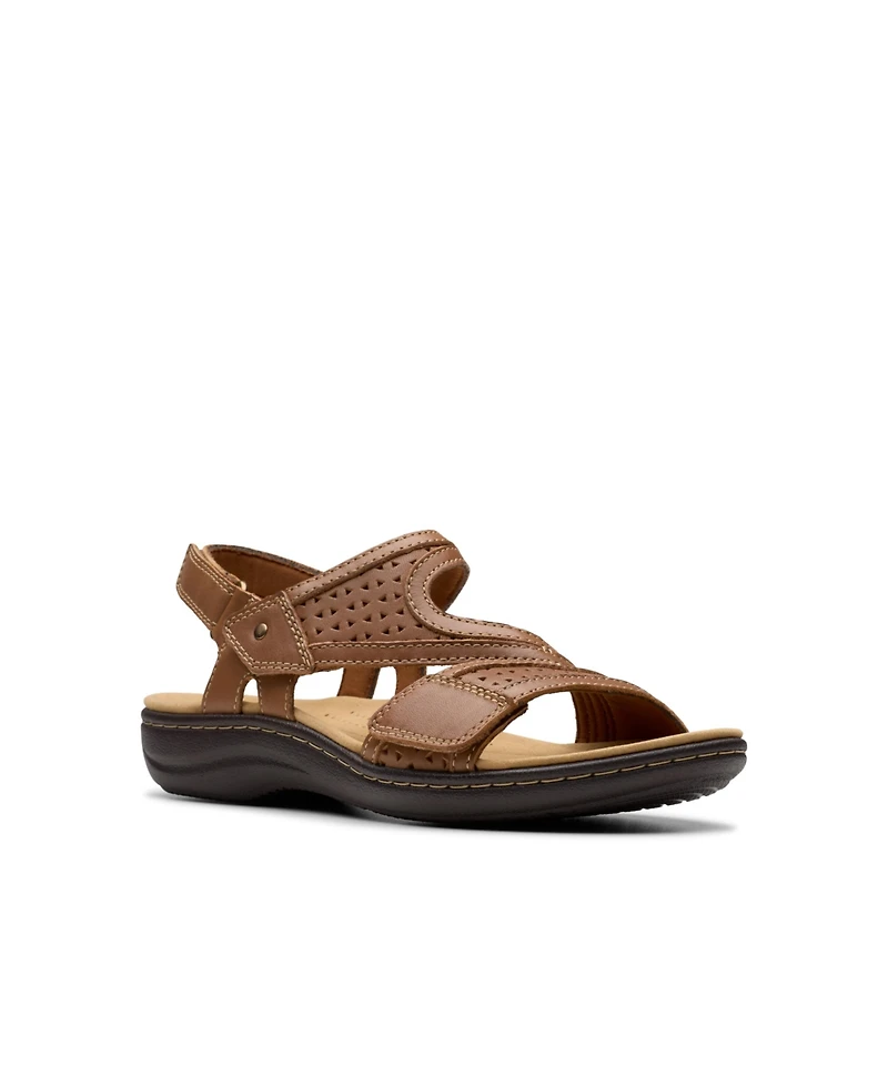 Clarks Women's Laurieann Faye Slip On Flat Sandals