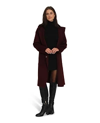 Belle & Bloom Women's Walk This Way Wool Blend Oversized Coat