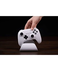 8Bitdo Ultimate Bluetooth Controller with Hall Effect Joysticks and Charging Dock - Compatible with Nintendo Switch, Windows and Steam Deck - White