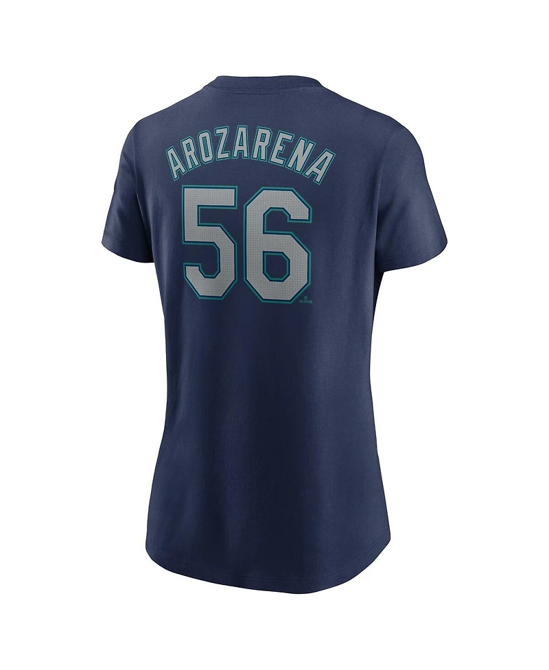 Nike Women's Randy Arozarena Navy Seattle Mariners Fuse Name Number T-Shirt