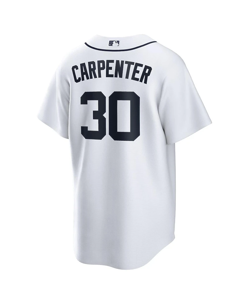Nike Men's Kerry Carpenter White Detroit Tigers Home Replica Jersey
