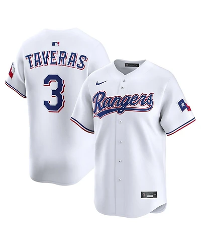 Nike Men's Leody Taveras White Texas Rangers Alternate Limited Player Jersey