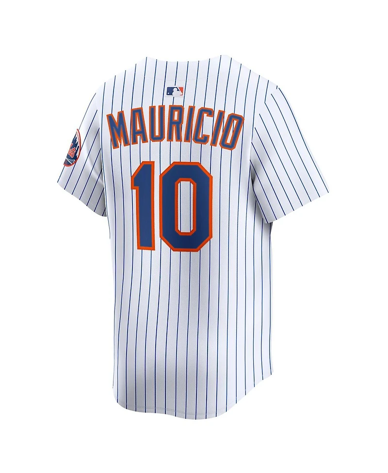 Nike Men's Ronny Mauricio White New York Mets Alternate Limited Player Jersey
