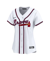 Nike Women's Ozzie Albies White Atlanta Braves Home Limited Player Jersey