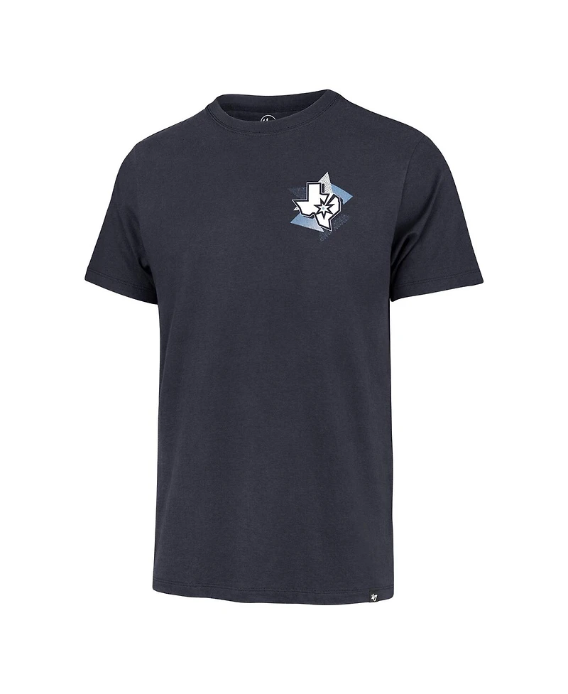 '47 Brand Men's Navy San Antonio Spurs City Edition Backboard T-Shirt