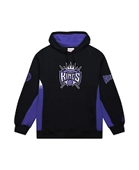 Mitchell & Ness Men's Black Sacramento Kings Hardwood Classics Team Origins Fleece Pullover Hoodie