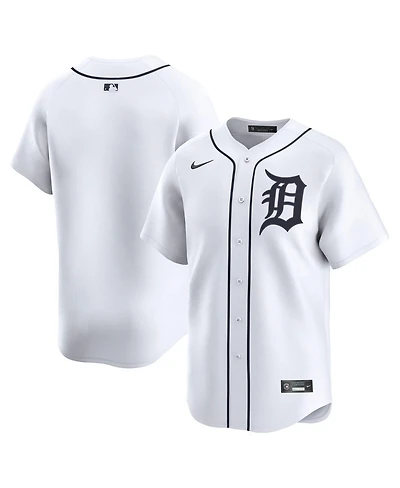 Nike Men's White Detroit Tigers Home Limited Jersey