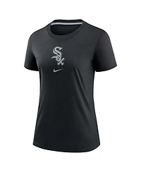 Nike Women's Black Chicago White Sox Authentic Collection Early Work Tri-Blend T-Shirt