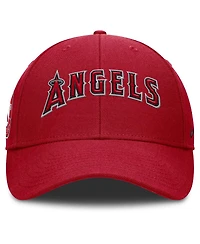 Nike Men's Red Los Angeles Angels Rise Gaberdine Adjustable Hat