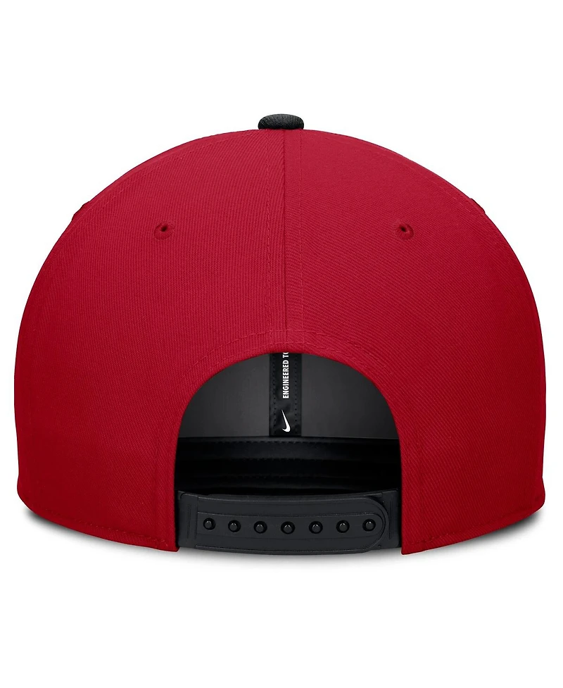 Nike Men's Red/Navy Los Angeles Angels Pro Performance Snapback Hat