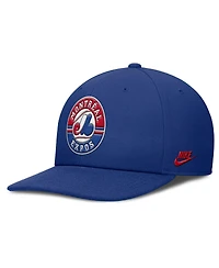 Nike Men's Blue Montreal Expos Pro Performance Snapback Hat