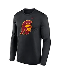 Nike Men's Black Usc Trojans Primetime Alternate Logo Legend Long Sleeve T-Shirt