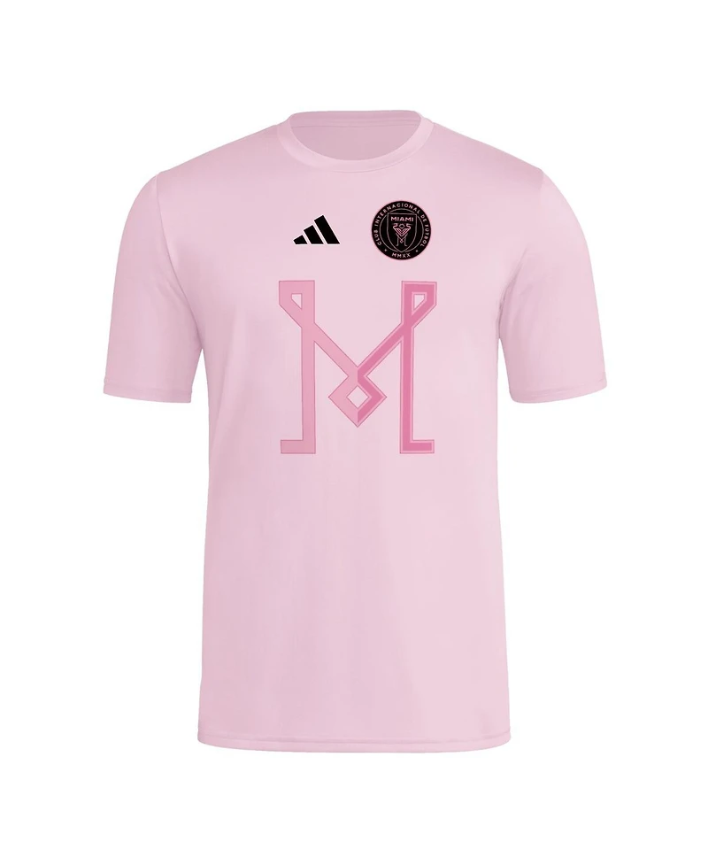 Adidas Men's Pink Inter Miami Cf 2025 Jersey Hook Aeroready T-Shirt