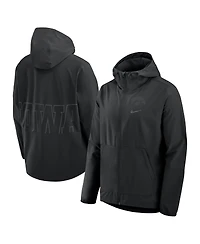 Nike Men's Black Iowa Hawkeyes Performance Full-Zip Woven Jacket