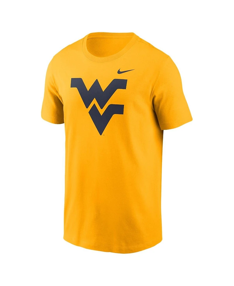 Nike Men's Gold West Virginia Mountaineers Primetime Evergreen Logo T-Shirt