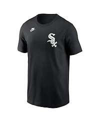 Nike Men's Frank Thomas Black Chicago White Sox Cooperstown Collection Fuse Name Number T-Shirt