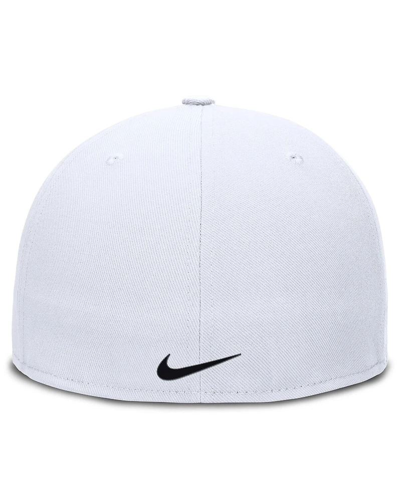 Nike Men's White Chicago Sox True Performance Fitted Hat