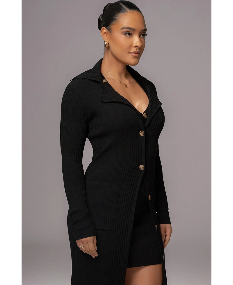 Jluxlabel Women's Lida Ribbed Duster