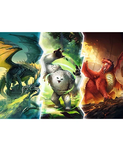 Trefl Red 1000 Piece Puzzle - Dungeons & Dragons - Legendary Monsters of Faerun