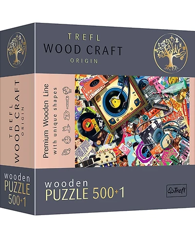 Trefl Wood Craft 501 Piece Wooden Puzzle - In the World of Music