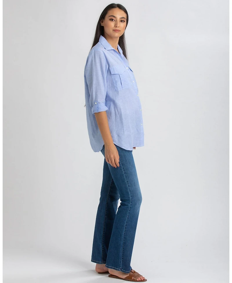 Pietro Brunelli Maternity Maternity Graduated Flare Jeans