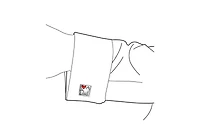 Bling Jewelry I Love My Dad Cufflinks Red Heart Square Cuff Link Shirt Cuff Link Stainless Steel Enamel