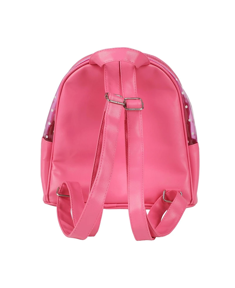 Hello Kitty Heart 10" Pink Polka Dot Women's Mini Backpack