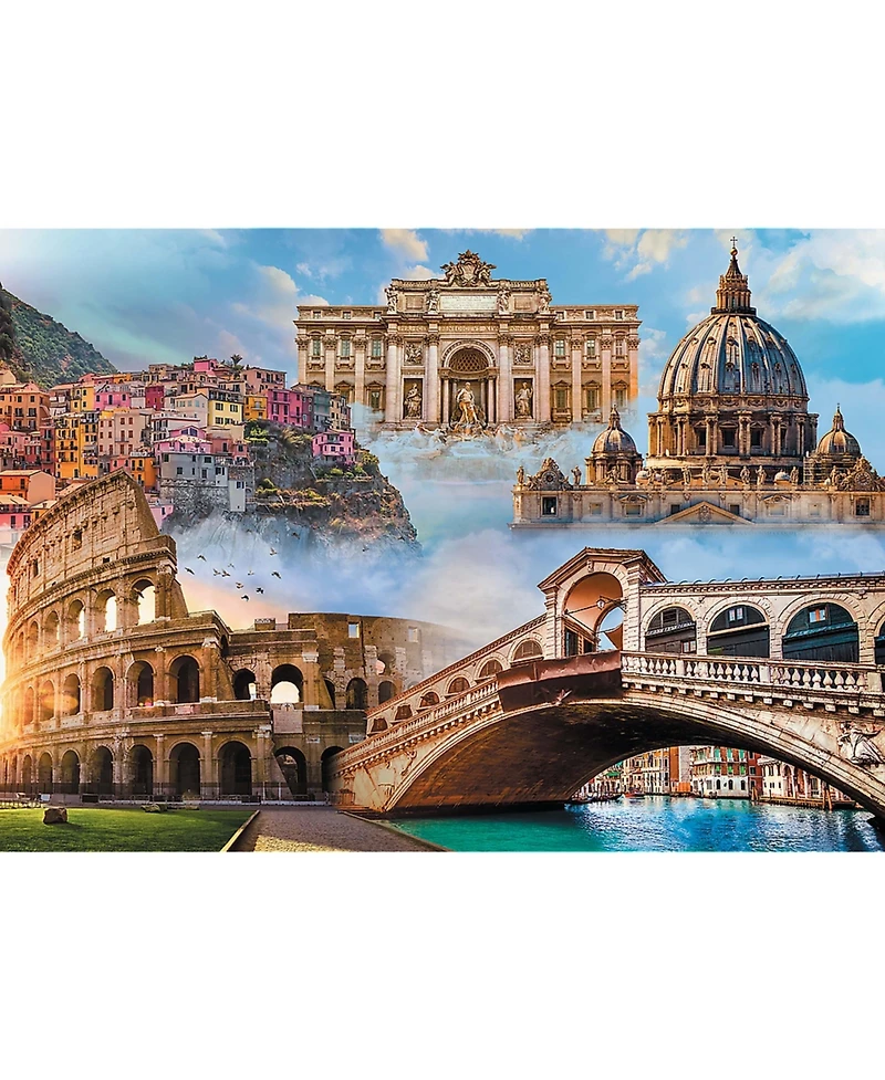 Trefl Red 1000 Piece Puzzle - Favorite Places Italy