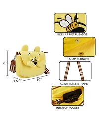 Disney Winnie The Pooh 10 Inch Plush Women's Crossbody Bag