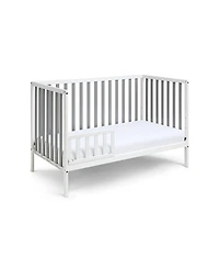 Versatile 3-in-1 Convertible Crib in Solid and Manufactured Wood
