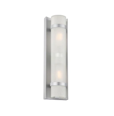 Modern Glass Wall Sconce for Living Room and Entryway Decor