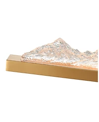 Cwi Lighting 5" Metal Himalayas Integrated Led Vanity Light