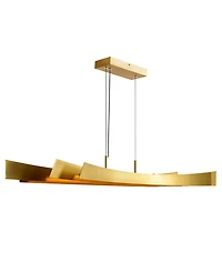 Cwi Lighting 11" Metal Candora Integrated Led Island Pool Table Light