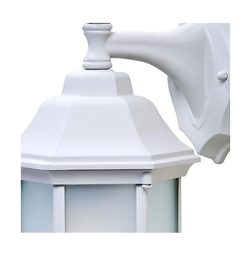 Swing Arm Wall Light with Frosted Glass – Elegant Fixture for Home & Office