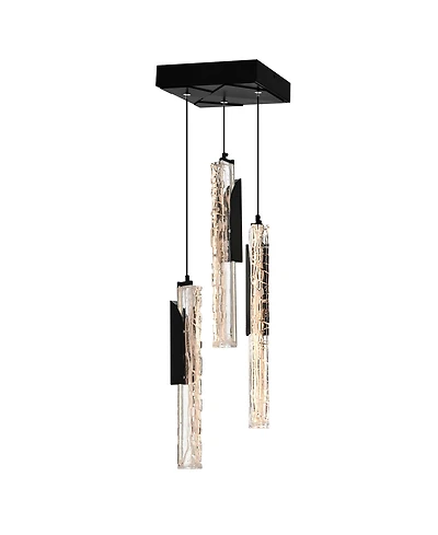 Cwi Lighting 18" Metal Valira Integrated Led Mini Pendant