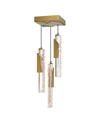 Cwi Lighting 18" Metal Valira Integrated Led Mini Pendant