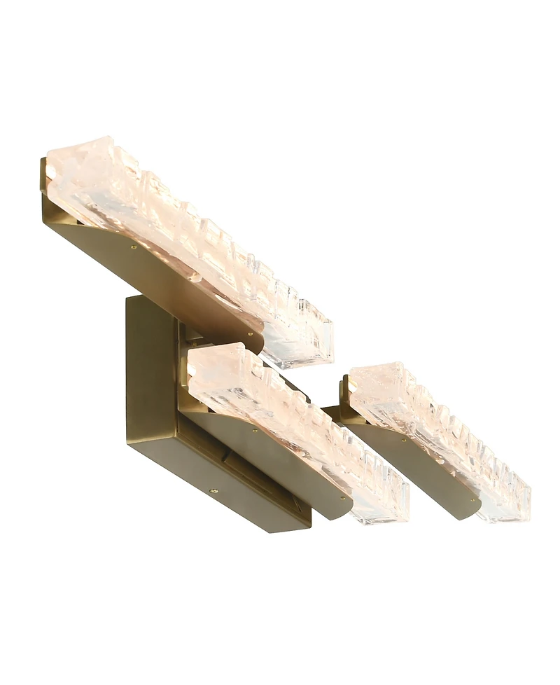 Cwi Lighting 5" Metal Valira Integrated Led Vanity Light