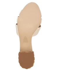 Schutz Women's Keefa Straw Slip-On Mules