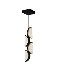 Cwi Lighting 30" Metal Moon Integrated Led Mini Pendant