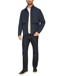 Cole Haan Men's Technical Rain Packable Windbreaker