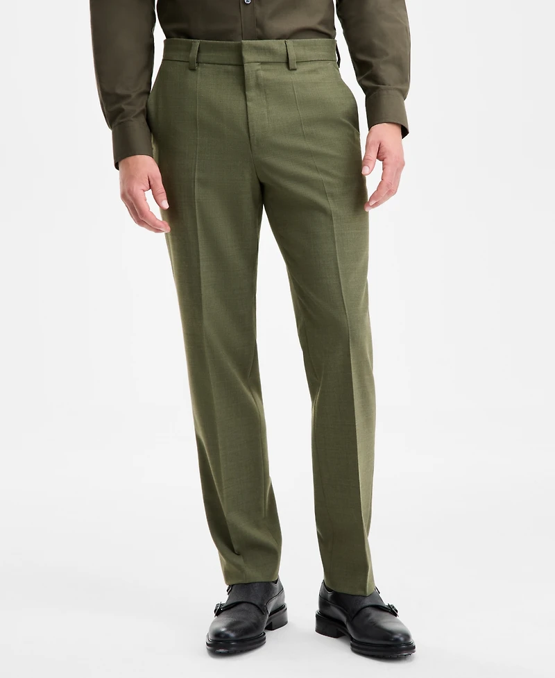 Hugo by Boss Men's Modern-Fit Solid Suit Pants