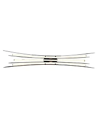Cwi Lighting 23" Metal Solara Integrated Led Chandelier
