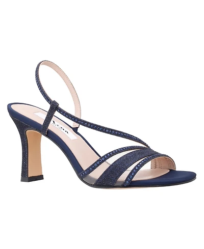 Nina Women's Abbi Asymmetrical Evening Sandals