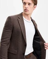 Hugo by Boss Men's Modern-Fit Herringbone Suit Jacket