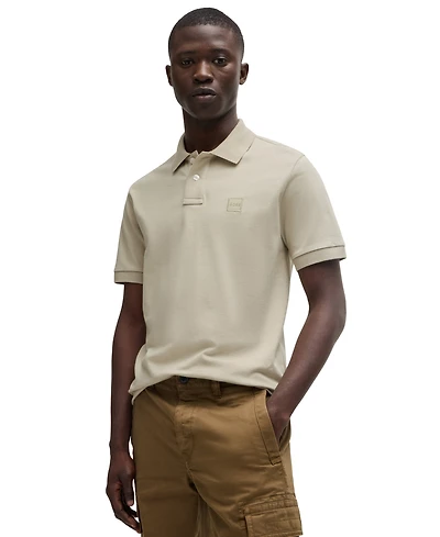 Boss by Hugo Men's Stretch-Cotton Slim-Fit Polo Shirt