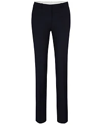 Boss by Hugo Boss Women's Virgin Wool Regular-Fit High-Rise Pants