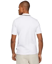 Boss by Hugo Men's Slim-Fit Striped Collar Polo