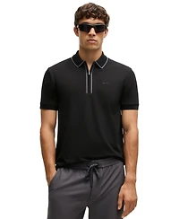 Boss by Hugo Men's Contrasting Stripes Polo